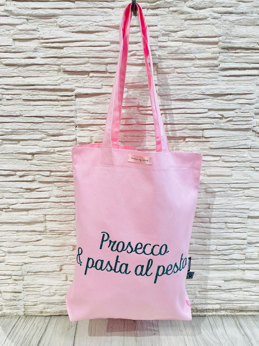 SHOPPER PROSECCO & PASTA AL PESTO Ribes of LOVE