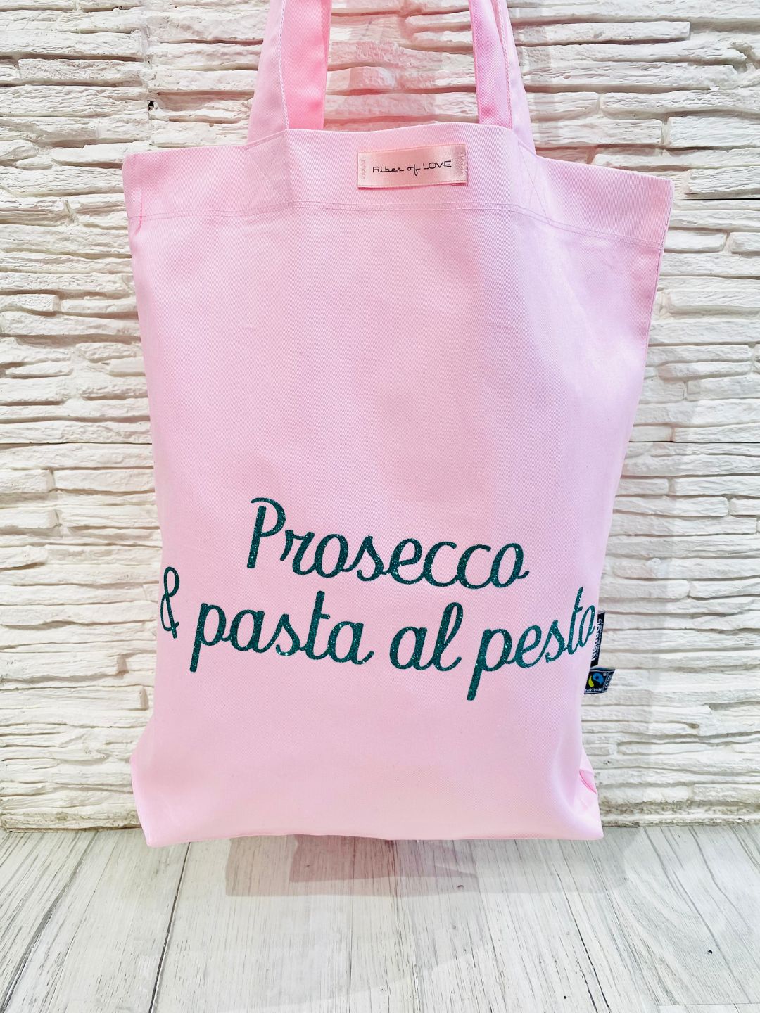 SHOPPER PROSECCO & PASTA AL PESTO Ribes of LOVE