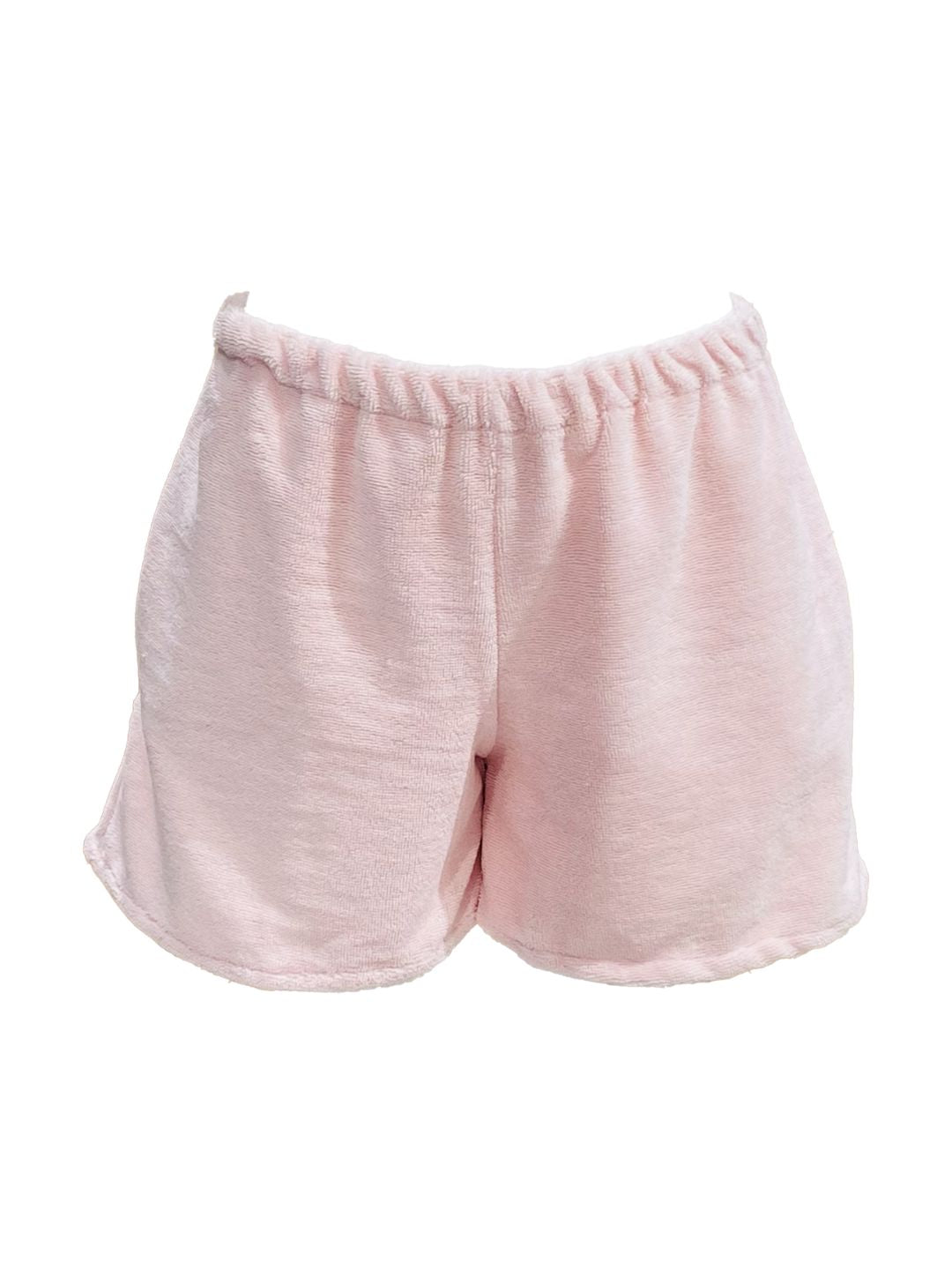 SHORTS BASIC spugna bambù Rosa Chiaro Ribes of LOVE