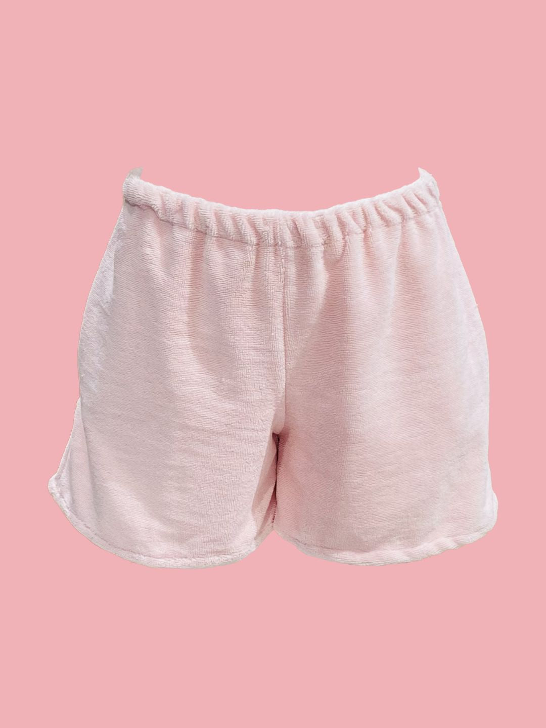 SHORTS BASIC spugna bambù Rosa Chiaro Ribes of LOVE