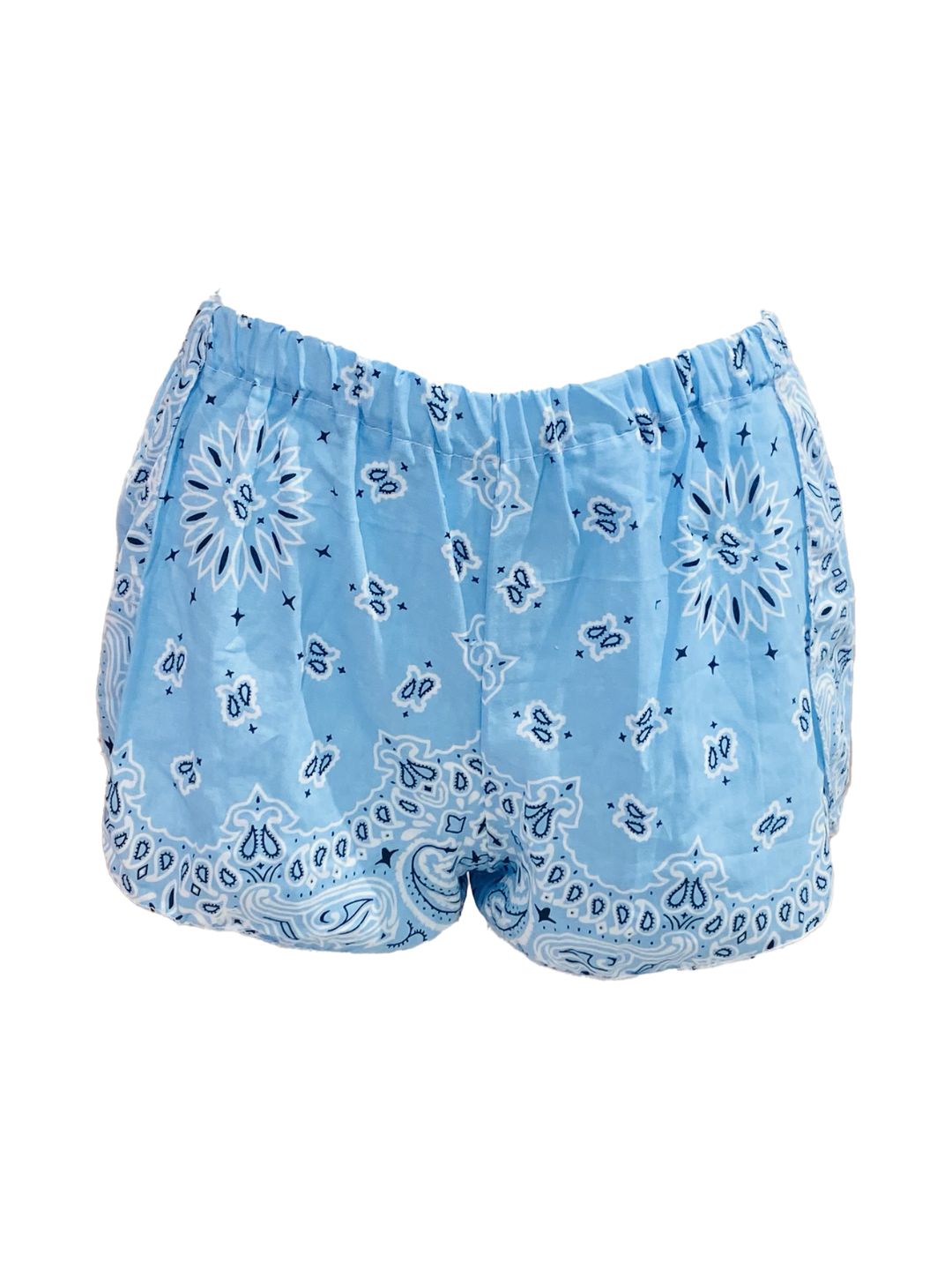 SHORTS PORTAFOGLIO Bandana Azzurro Ribes of LOVE