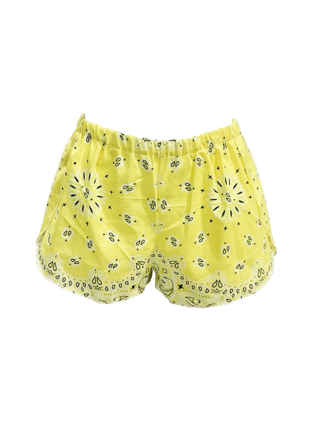 SHORTS PORTAFOGLIO Bandana Giallo Ribes of LOVE