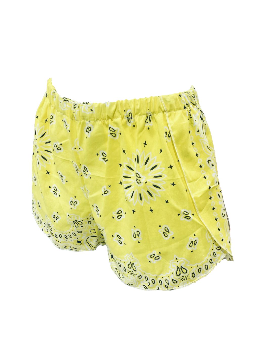 SHORTS PORTAFOGLIO Bandana Giallo Ribes of LOVE