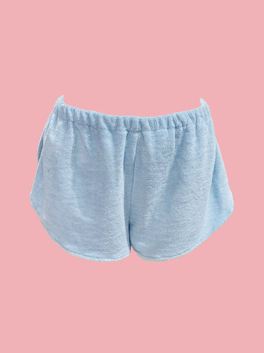 SHORTS SPUGNA PORTAFOGLIO Azzurro Ribes of LOVE