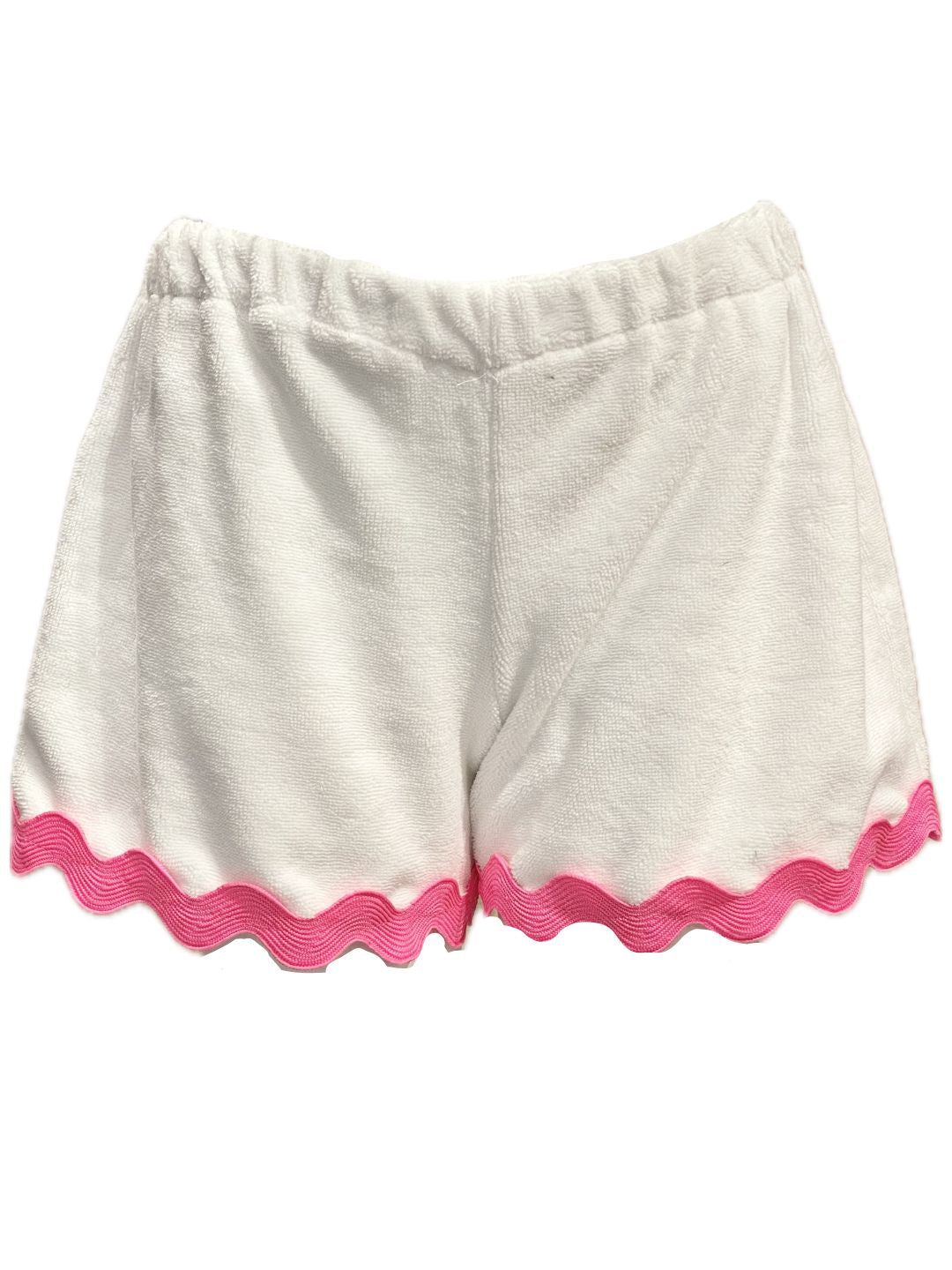 SHORTS SPUGNA ZIGZAG F Bianco Ribes of LOVE