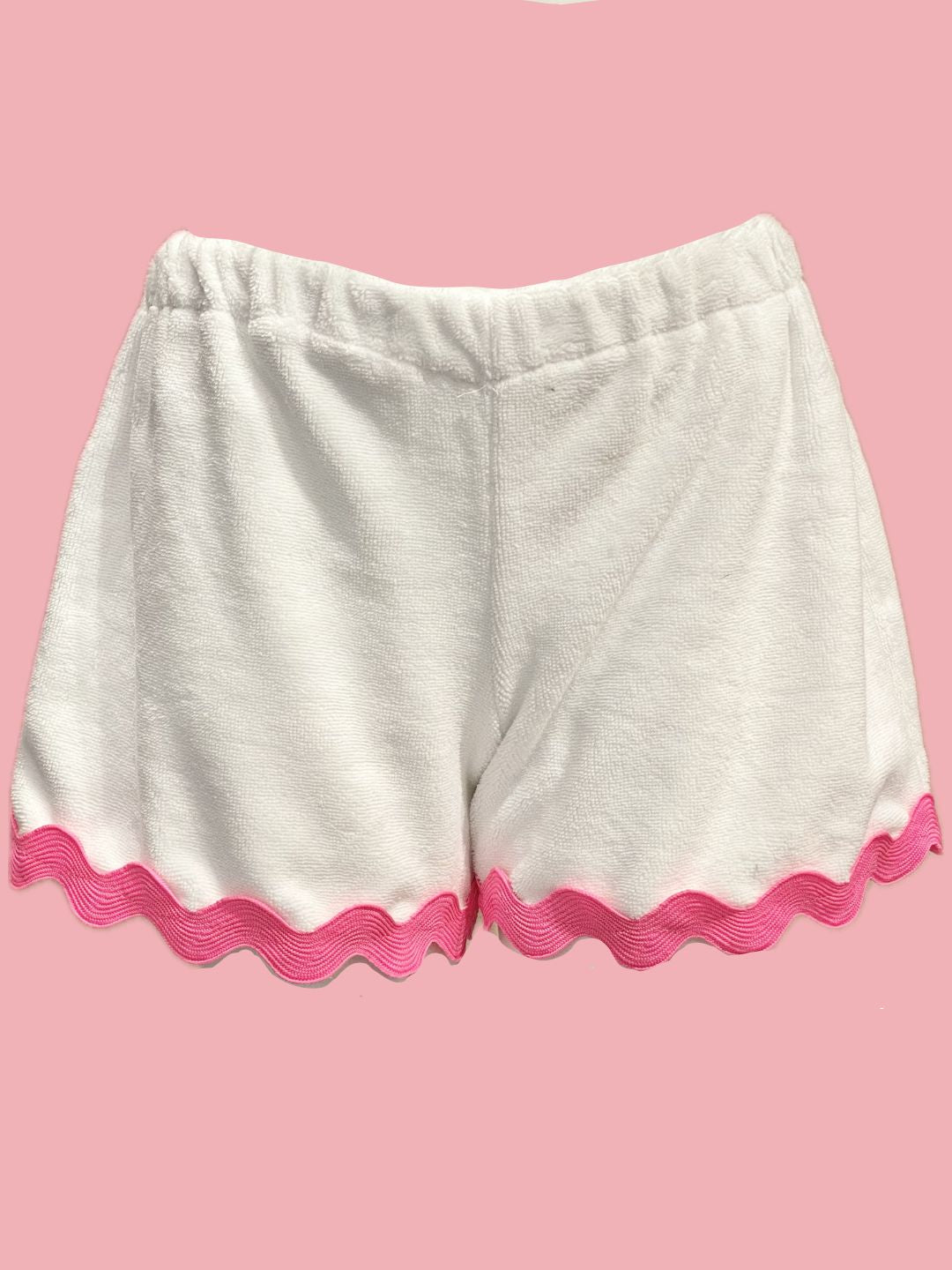 SHORTS SPUGNA ZIGZAG F Bianco Ribes of LOVE