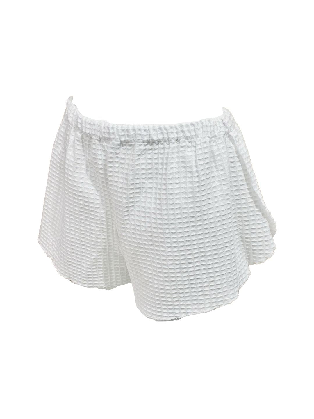 SHORTS nido d'ape PORTAFOGLIO bianco Ribes of LOVE