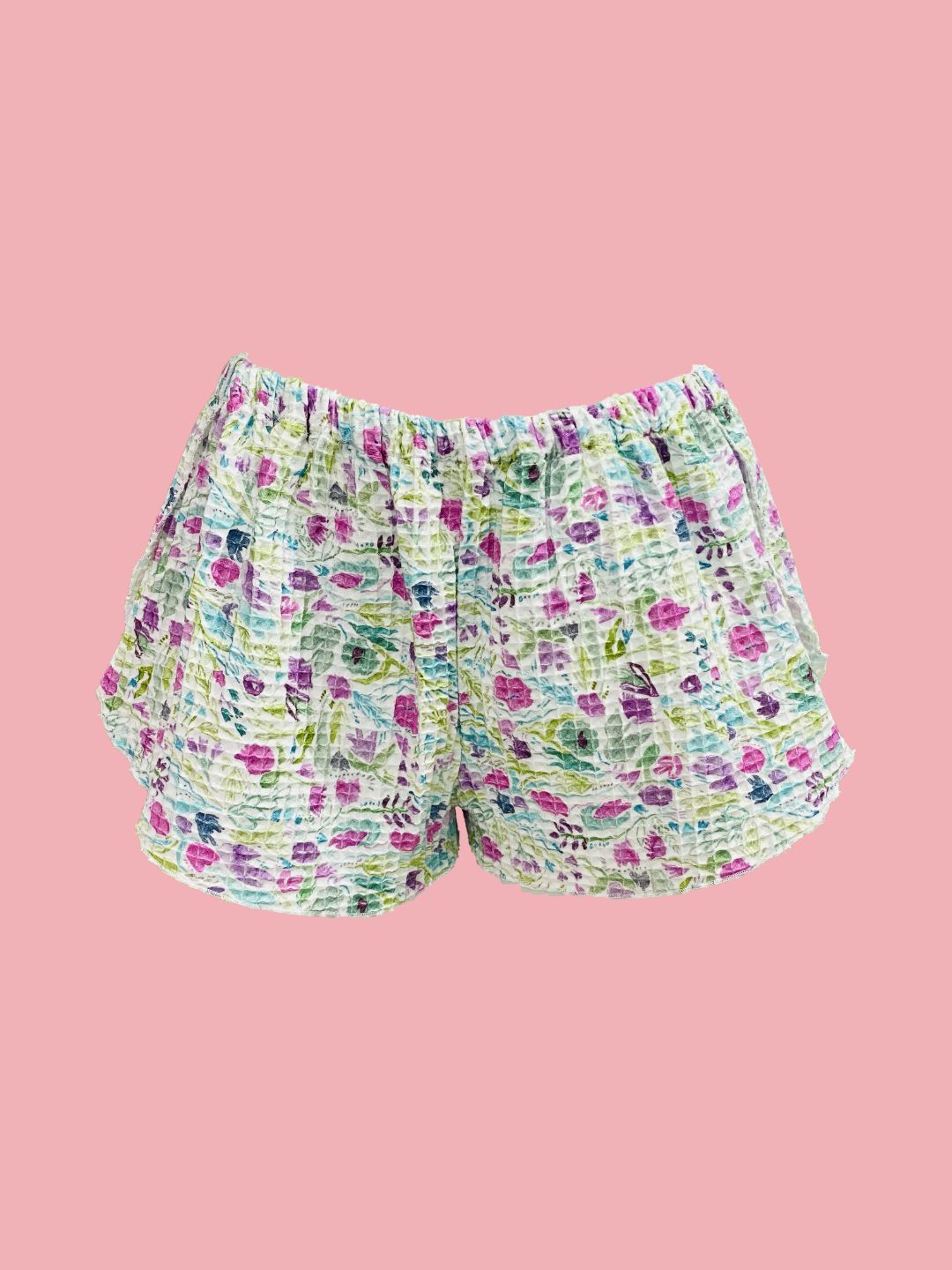 SHORTS nido d'ape PORTAFOGLIO eucalipto Ribes of LOVE