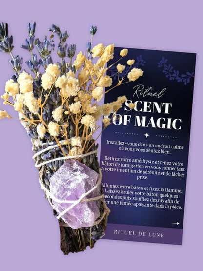 SMUDGE salvia SCENT OF MAGIC Rituel De Lune