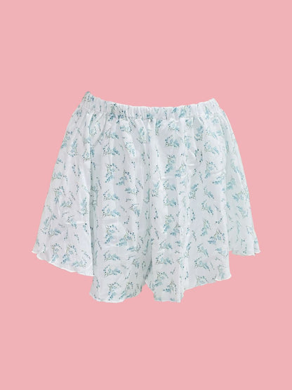 Shorts "Farfalla" Fantasia Paisley VERDE Ribes of LOVE