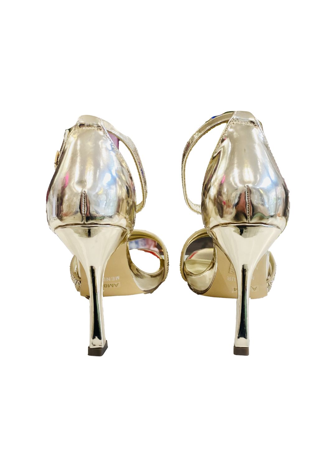 SILVER RHINESTONE SANDAL 24456