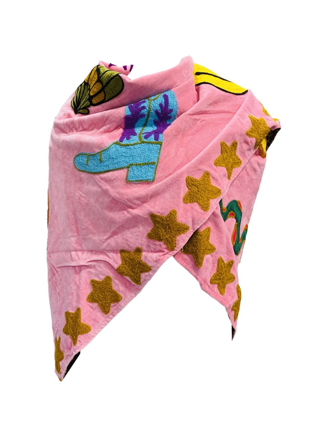 Sciarpa suzani Jojo Velvet Rosa