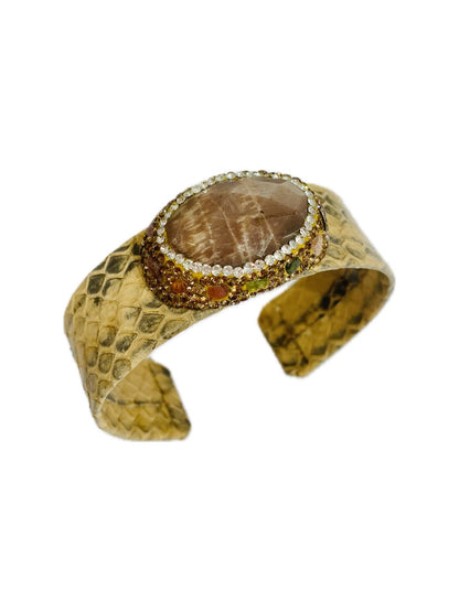 Set Bijoux Pitone NOCCIOLA+agata ROSA/Perla di fiume