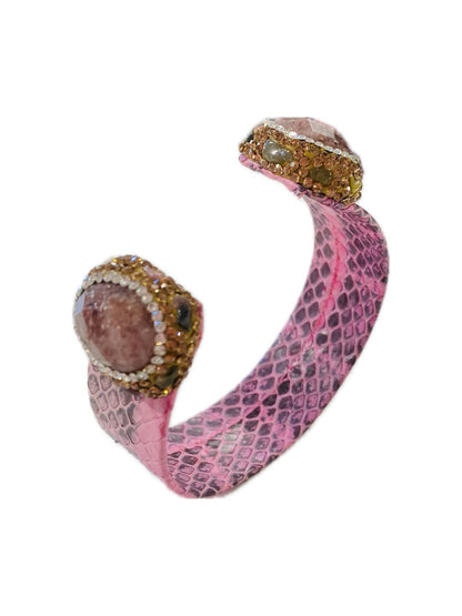 Set Bijoux Pitone ROSA