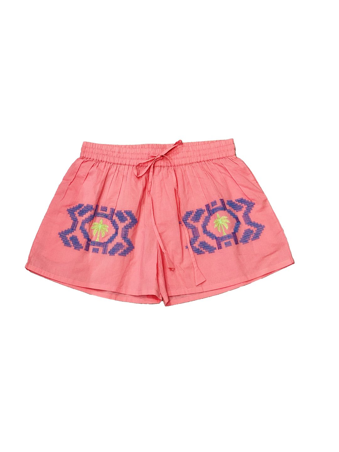 SHORTS GALETTA Vichy Blue Currant of LOVE