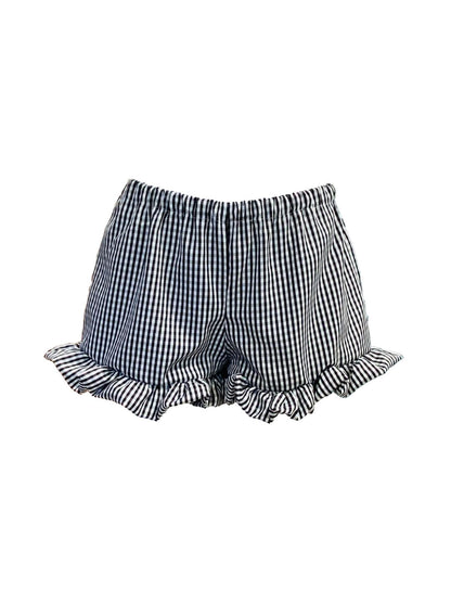 Shorts Vichy Galetta NERO Ribes of LOVE