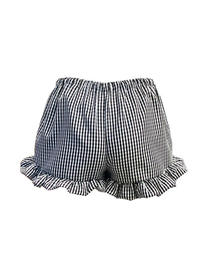Shorts Vichy Galetta NERO Ribes of LOVE