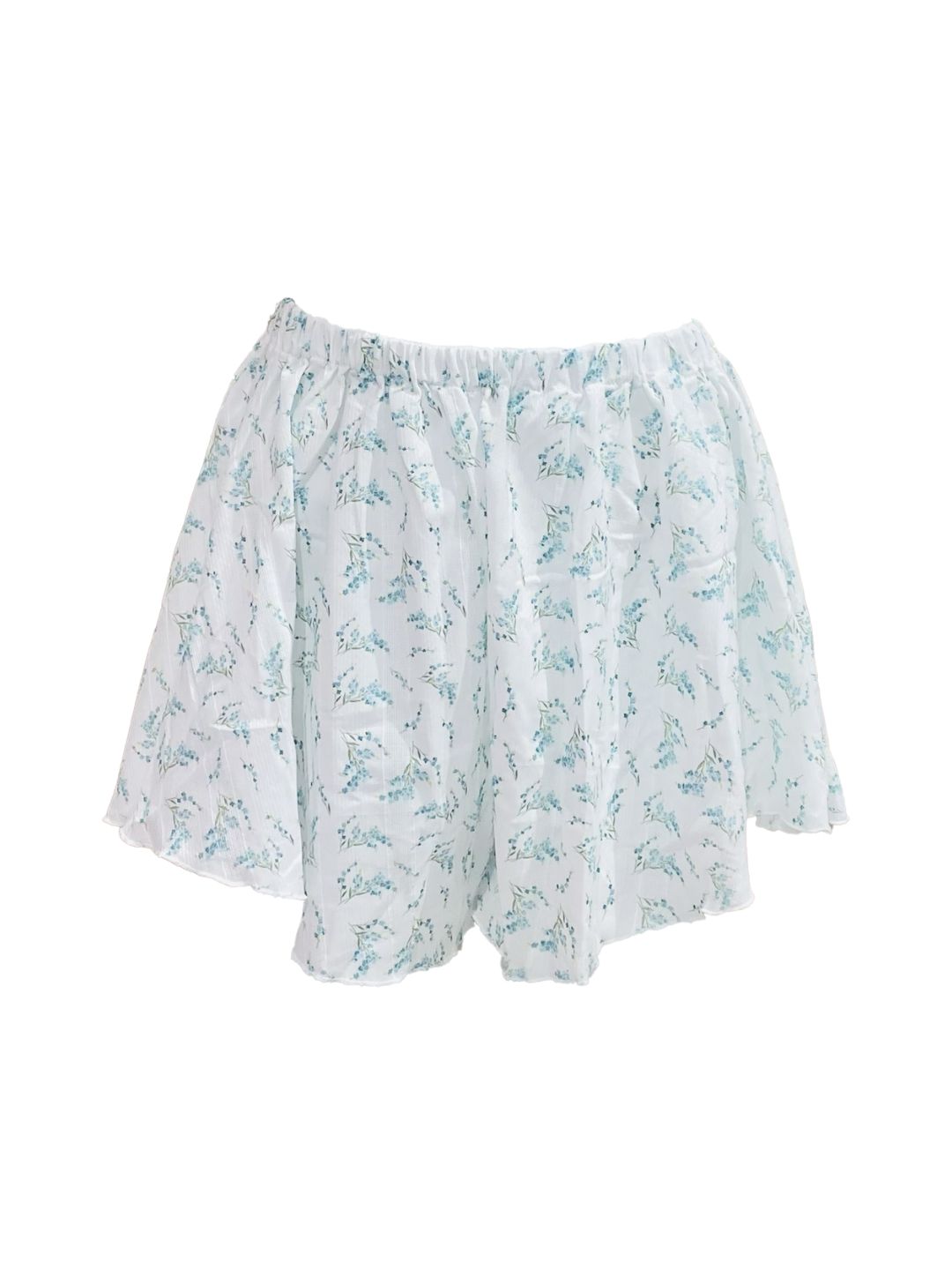 Shorts "Farfalla" Fantasia Paisley VERDE Ribes of LOVE