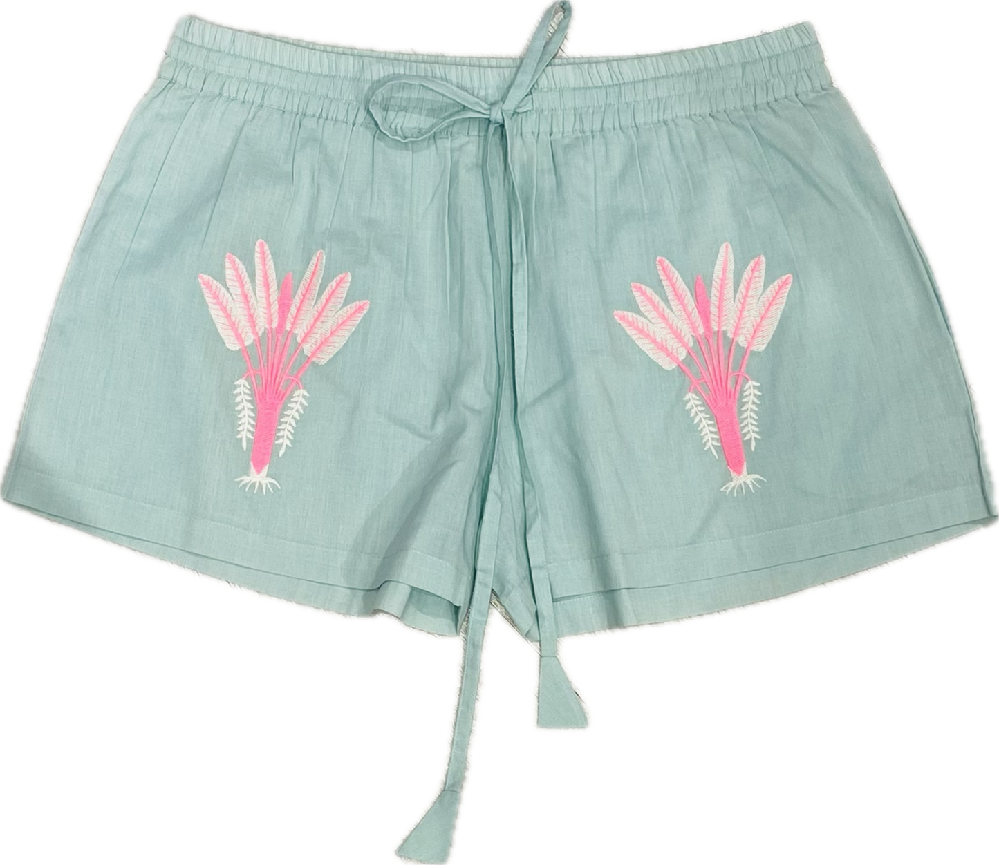 SHORTS Ricamati Verde Acqua