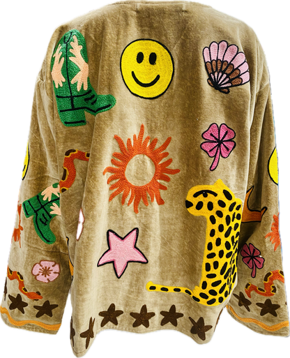 Giacca Suzani Ricamata a Mano Beije
