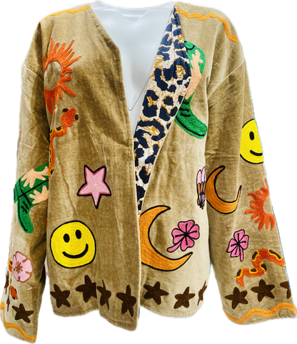 Giacca Suzani Ricamata a Mano Beije