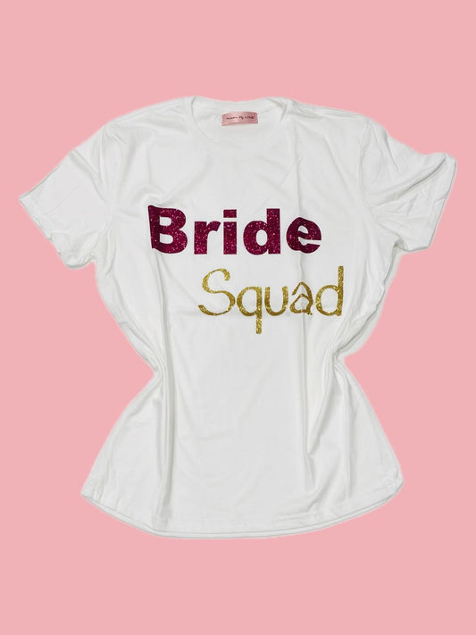 T-SHIRT ADDIO AL NUBILATO Bride Squad Ribes of LOVE