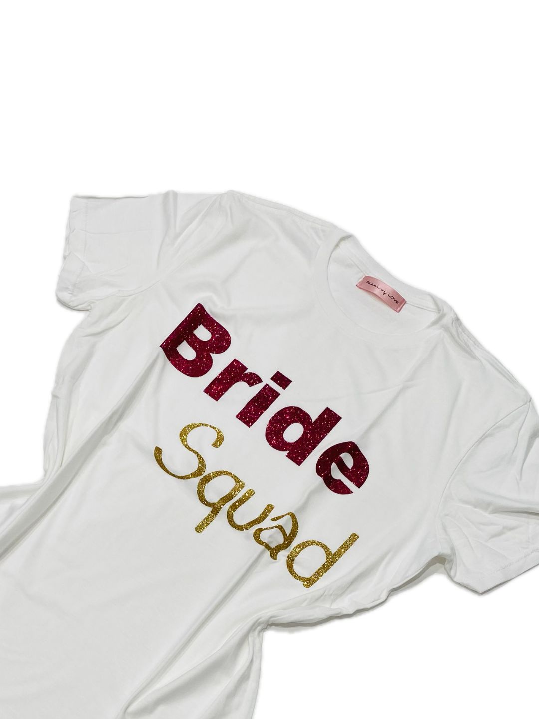 T-SHIRT ADDIO AL NUBILATO Bride Squad Ribes of LOVE