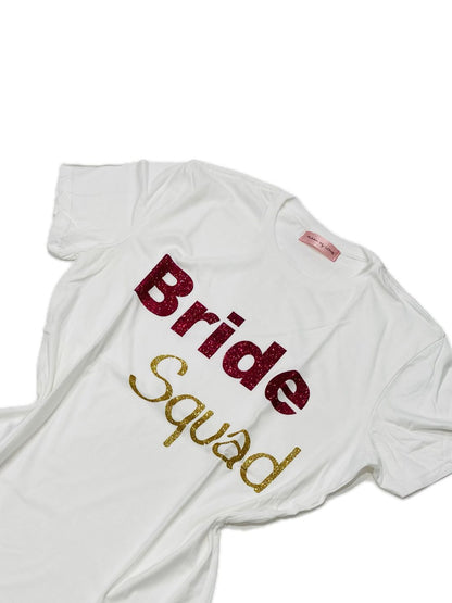 T-SHIRT ADDIO AL NUBILATO Bride Squad Ribes of LOVE
