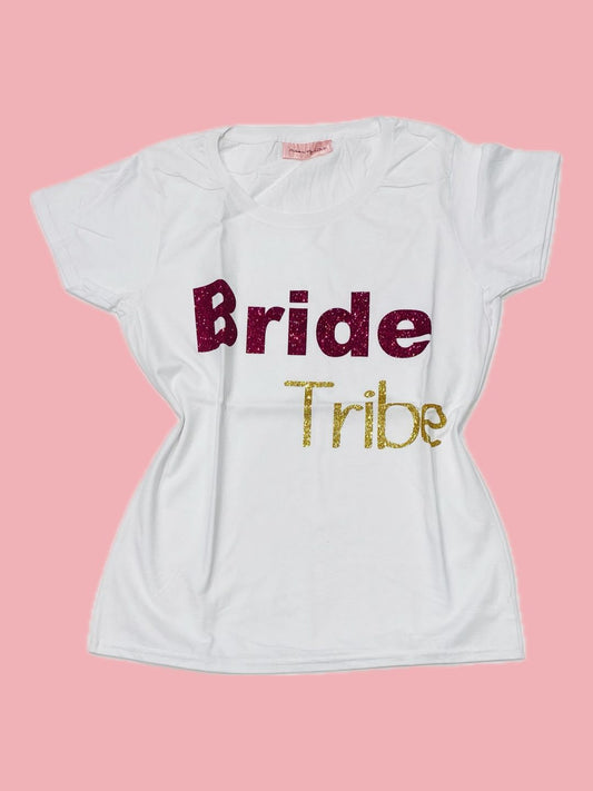 T-SHIRT ADDIO AL NUBILATO Bride Tribe Ribes of LOVE