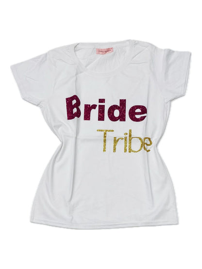 T-SHIRT ADDIO AL NUBILATO Bride Tribe Ribes of LOVE