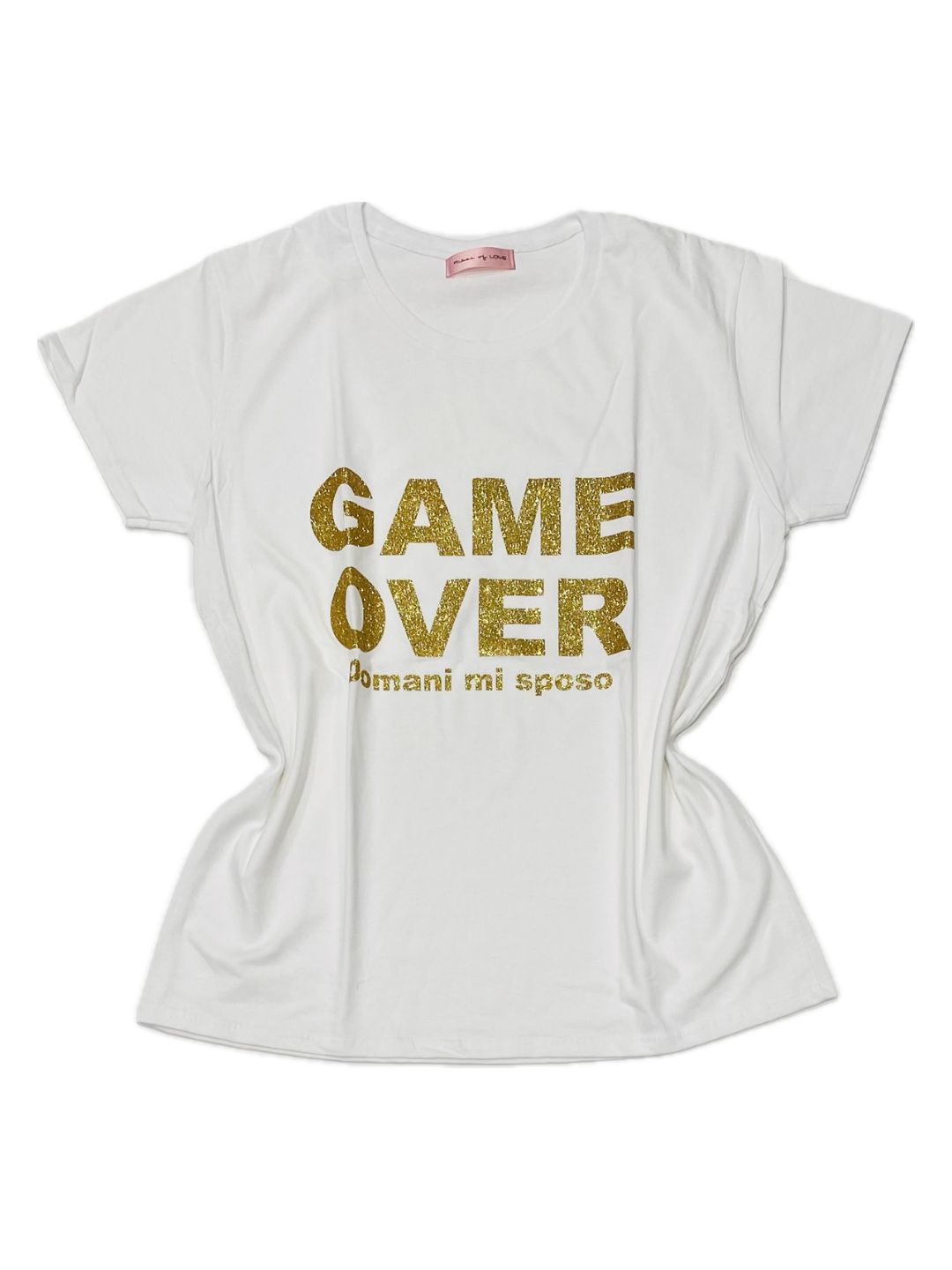 T-SHIRT ADDIO AL NUBILATO Game Over domani mi sposo Ribes of LOVE