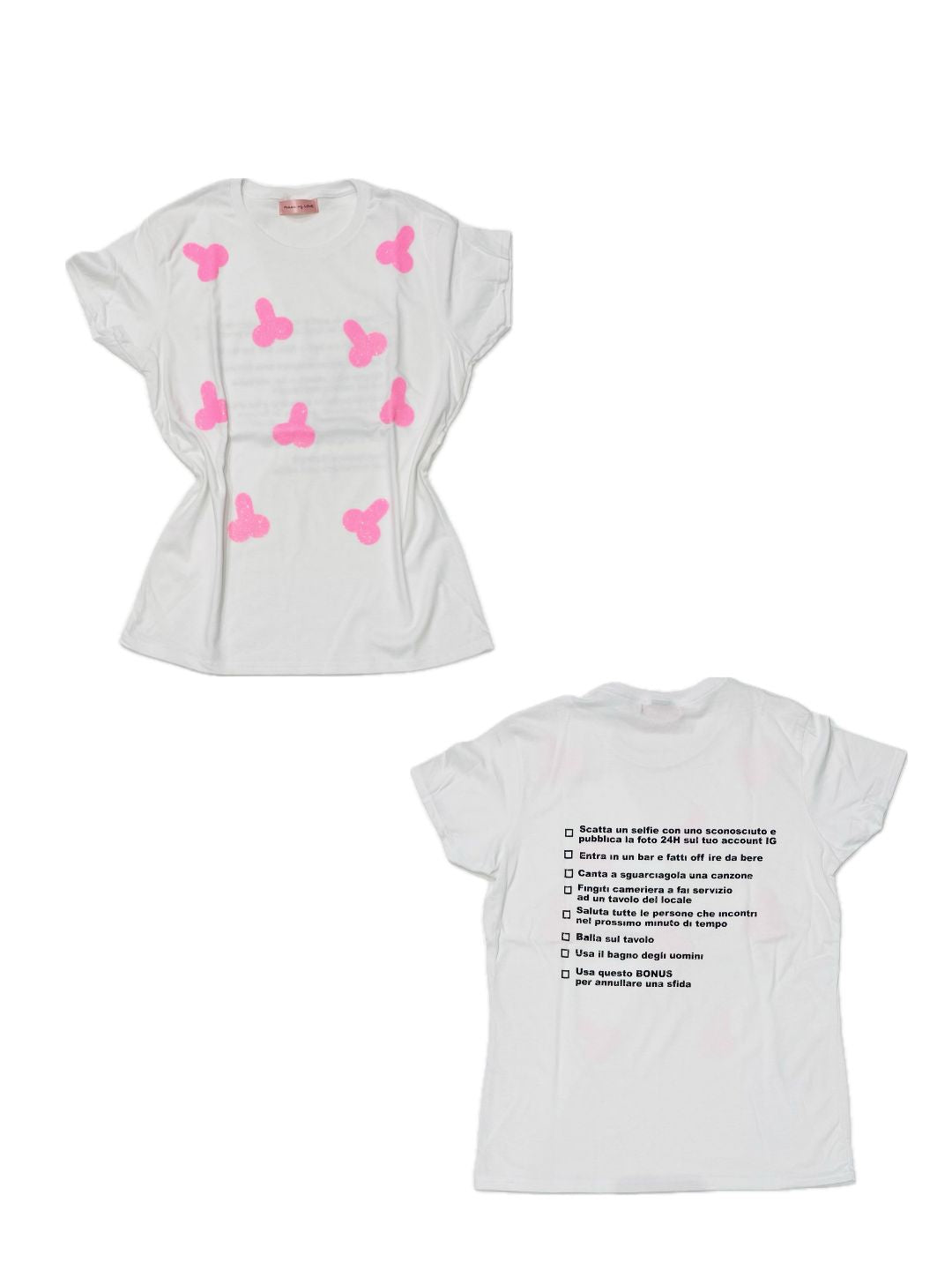 T-SHIRT ADDIO AL NUBILATO "Gioco per la sposa" Ribes of LOVE