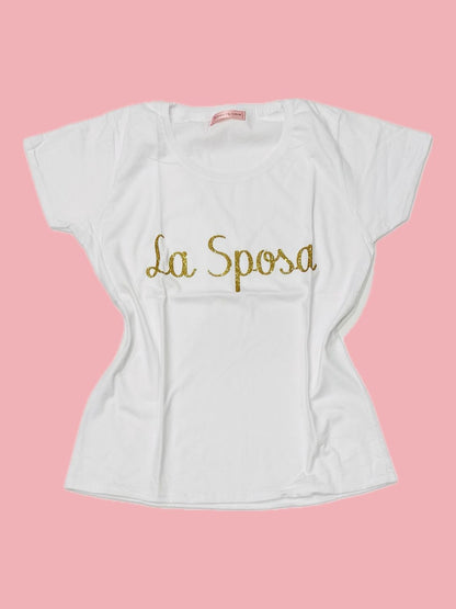 T-SHIRT ADDIO AL NUBILATO la Sposa Ribes of LOVE