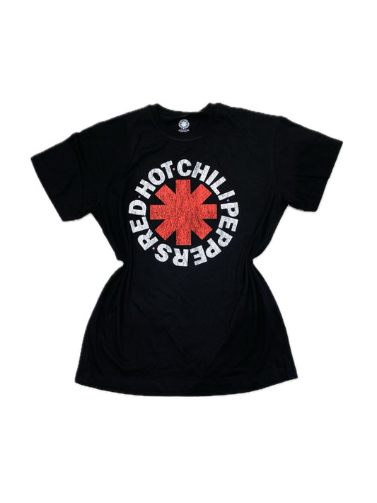 T-SHIRT RED HOT CHILI PEPPERS STRASS