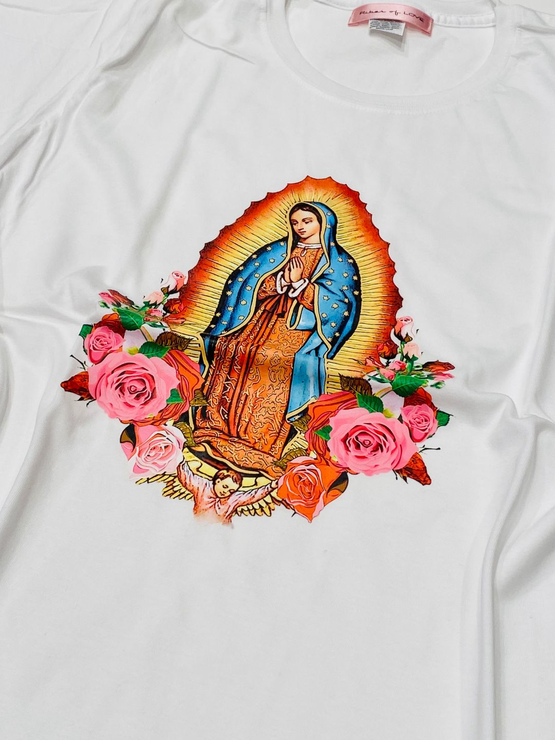 T-SHIRT MADONNA DI GUADALUPE Mod.1 Ribes of LOVE