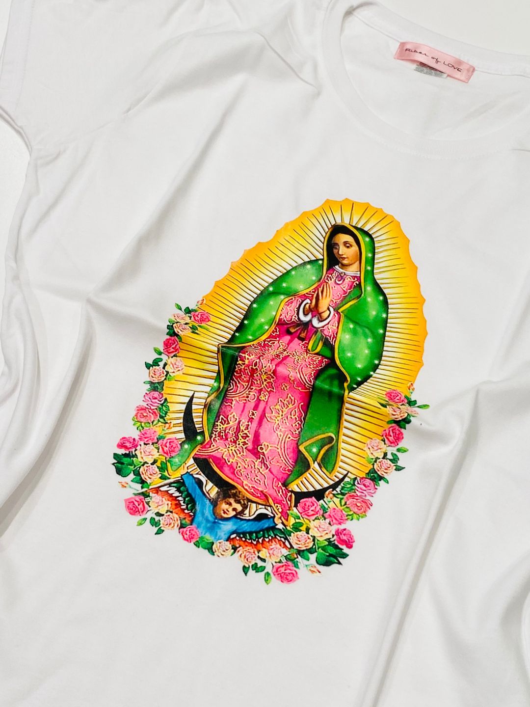 T-SHIRT MADONNA DI GUADALUPE Mod.2 Ribes of LOVE