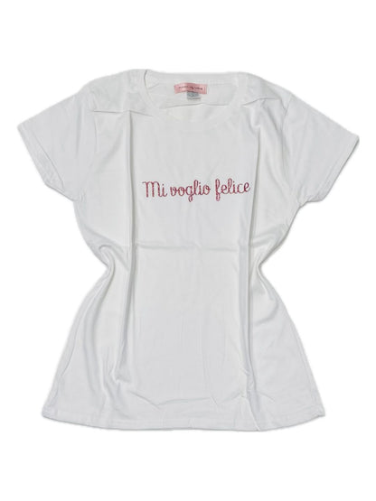 T-SHIRT MI VOGLIO FELICE Ribes of LOVE