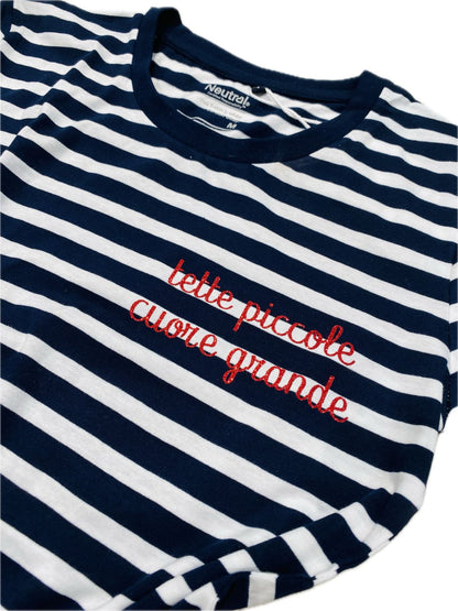 T-SHIRT  TETTE PICCOLE CUORE GRANDE