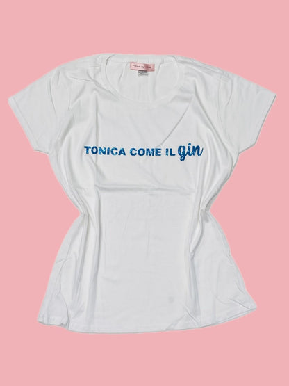 T-SHIRT TONICA COME IL Gin Ribes of LOVE