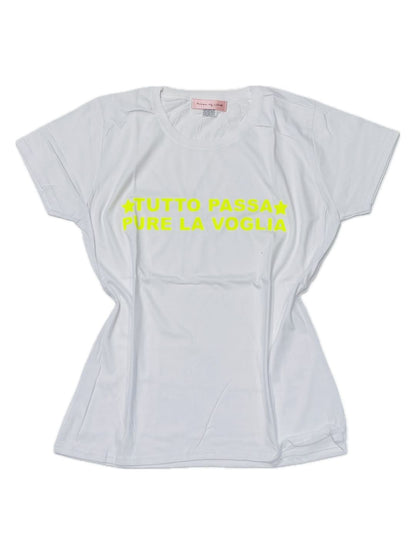 T-SHIRT TUTTO PASSA PURE LA VOGLIA Ribes of LOVE