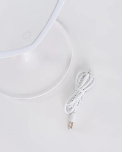 Specchio LED a forma di cuore - ZOE