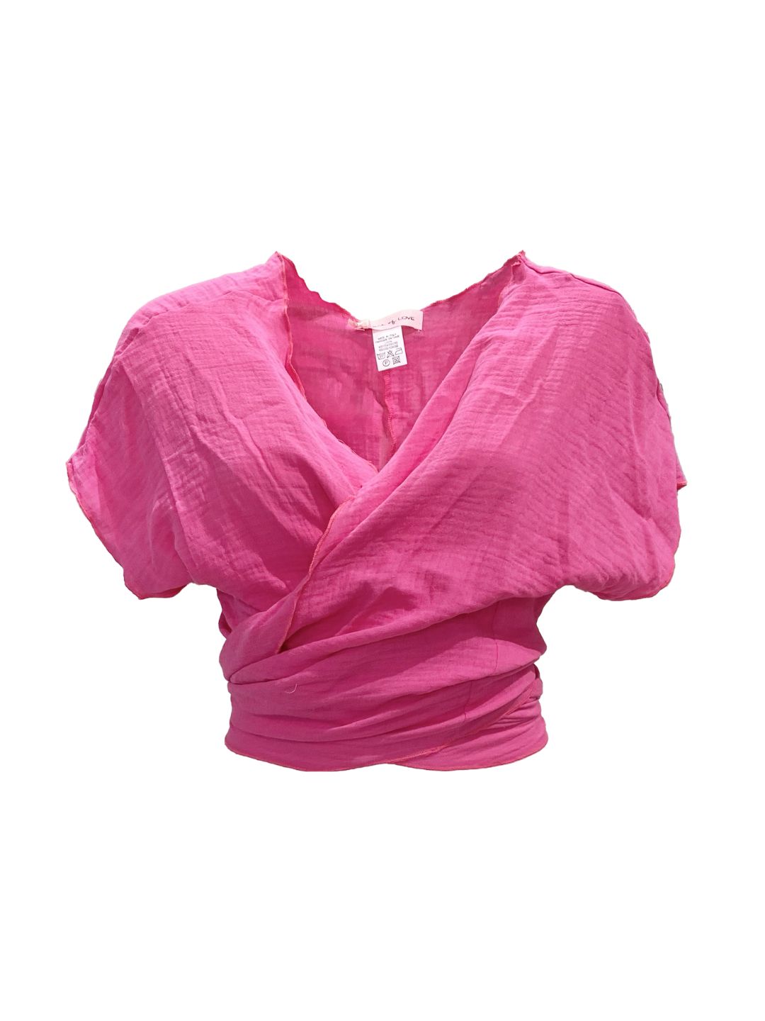 Paisley Pattern CROSSOVER TOP Ribes of LOVE