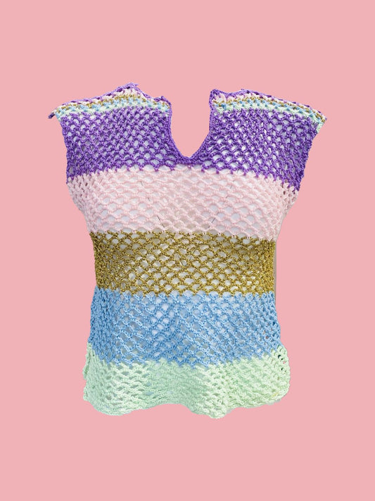 Crochet beach cover-up BEACH COVER UP VIBE Anabaum