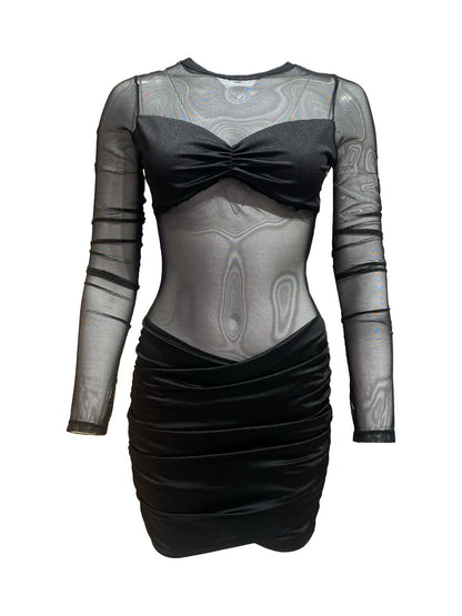 Abito Corto Aderente 13624