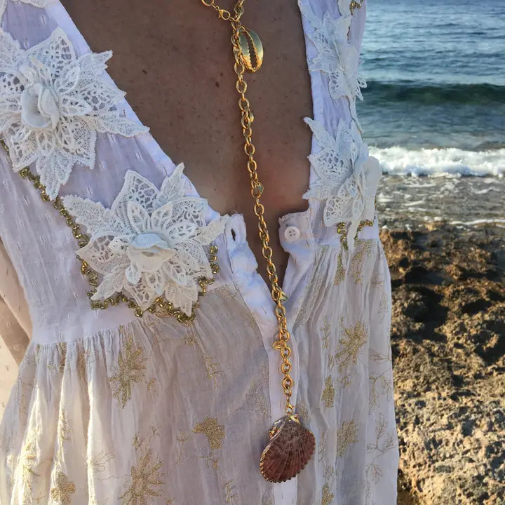 Collana con Conchiglie « Mirto »