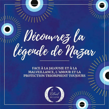 CANDELA CONTRO IL MALOCCHIO NAZAR Rituel DE LUNE