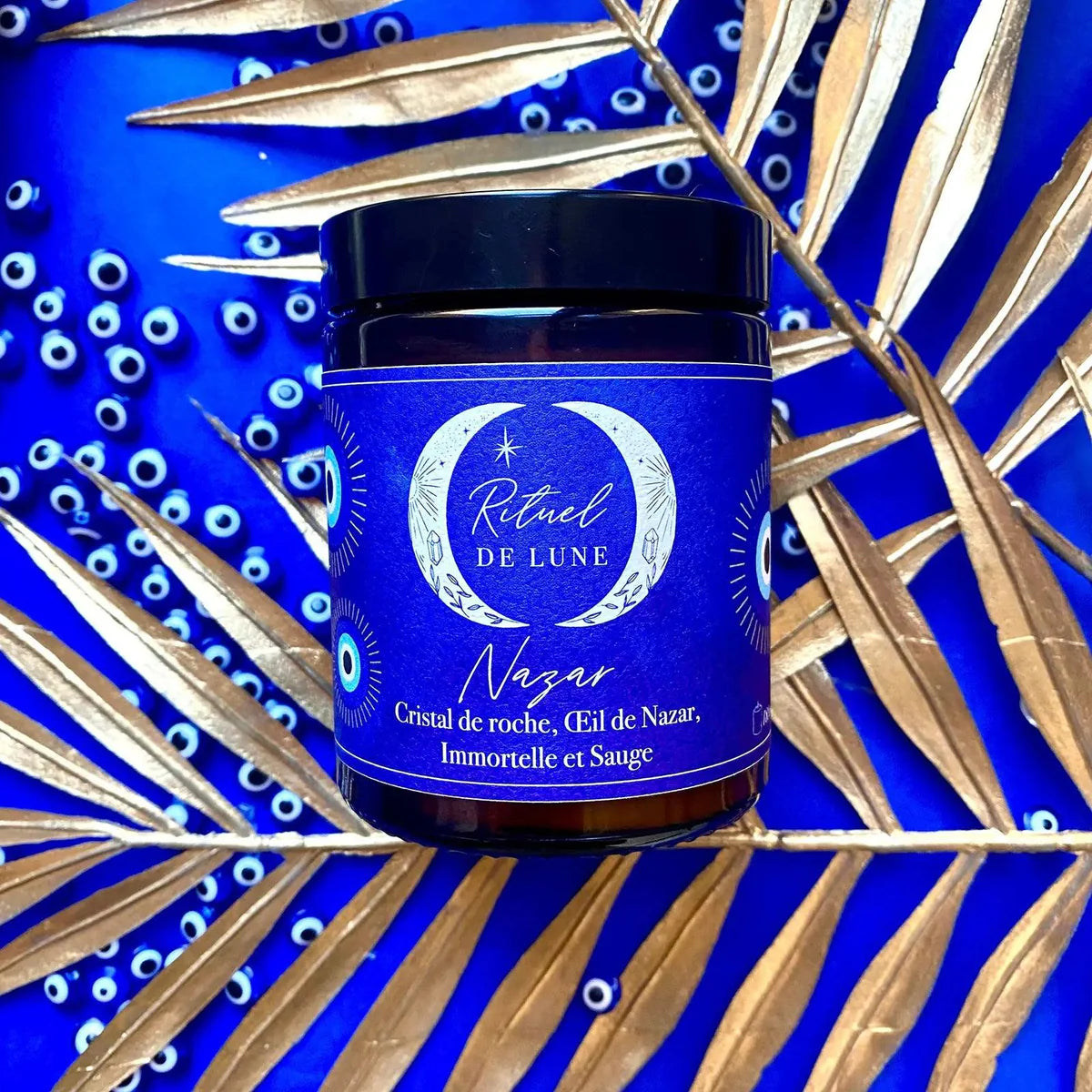CANDLE AGAINST THE EVIL EYE NAZAR Rituel DE LUNE