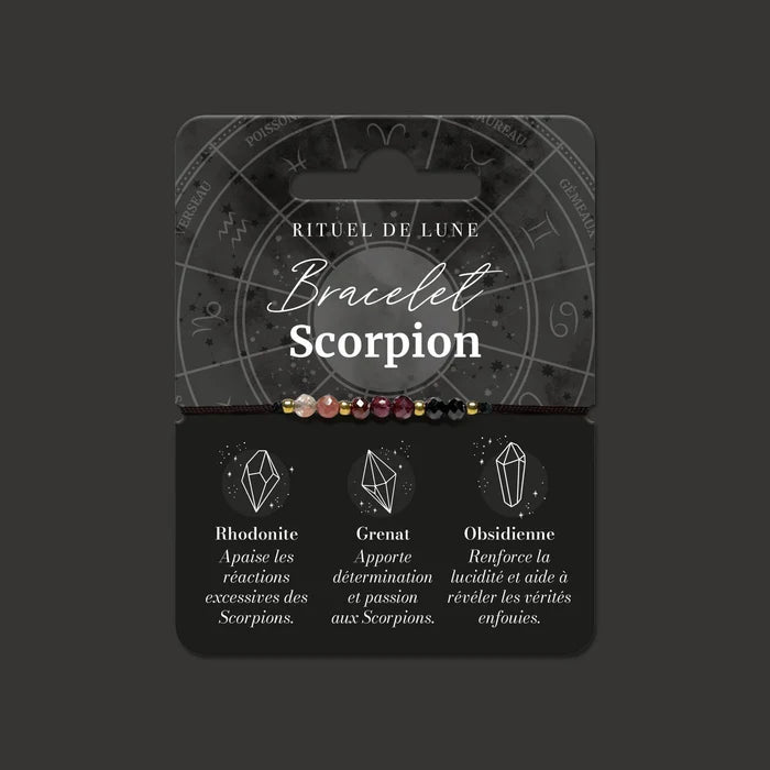 BRACCIALETTO SCORPIONE Rituel de lune