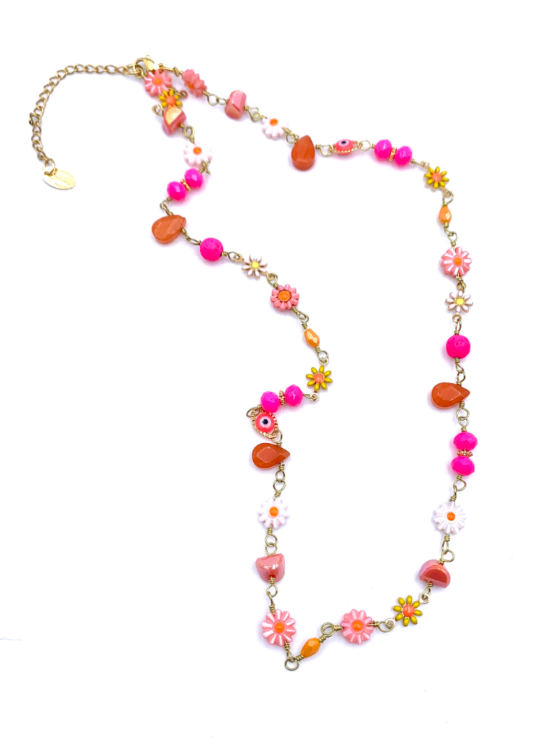 Collana Rosa stone