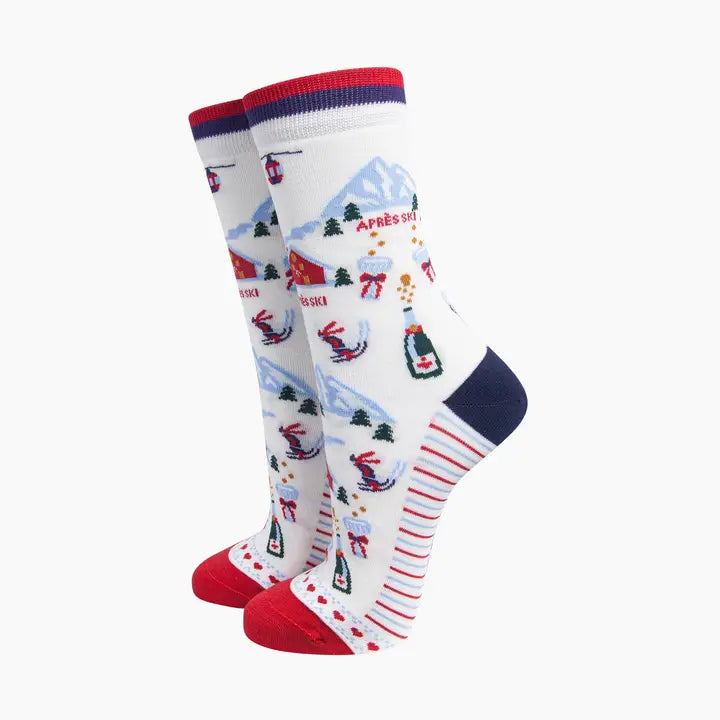 CALZINI IN BAMBÙ Bianco après-ski 4619APREWH